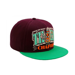 หมวกเบสบอลแบบ snapback ดีไซน์ใหม่สไตล์วินเทจ ลายทรอปิคอล ปักโลโก้ 3 มิติ แบบกำหนดเองได้ - Product Image 2