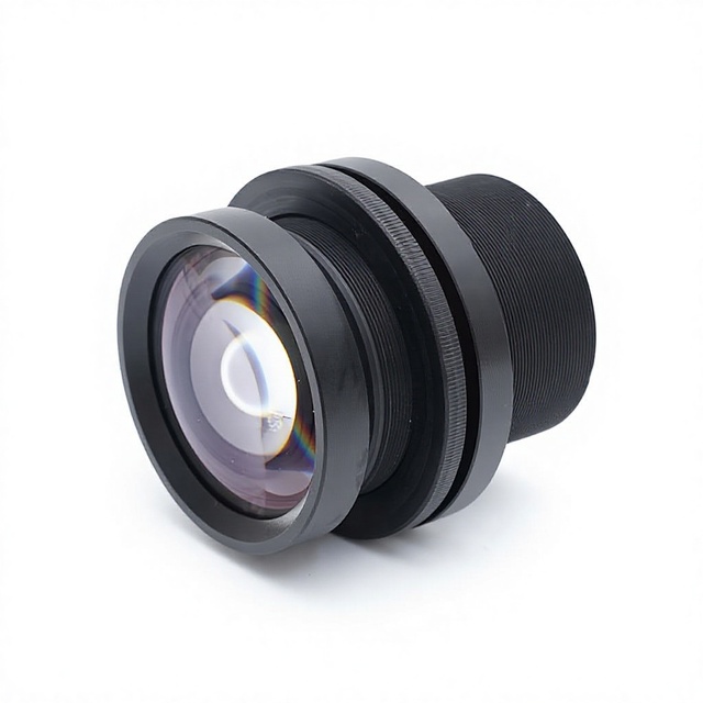 LCD Projector Lens Three-Group Optical Assembly with Glass Elements Customizable Design No Coating Model Lens Design