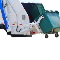 Camion poubelle KLF 7CBM Diesel Euro 4 3360mm avec boîte de vitesses manuelle, durable, haute performance, neuf, uniquement l'ensemble supérieur