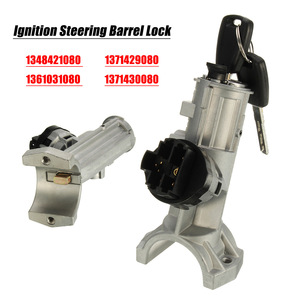 Ignition Steering Barrel <b>Lock</b> For Citroen Fiat Peugeot 1348421080 1608501280 Five Pin Cylinder With 2 <b>Keys</b> - Product Image 2