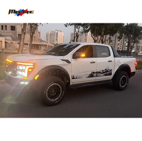 Kit Carrosserie PP Plastique T6 T7 T8 Amélioration F150 Raptor 2025 Facelift Accessoires Pare-chocs pour Ford Ranger 2012-2021