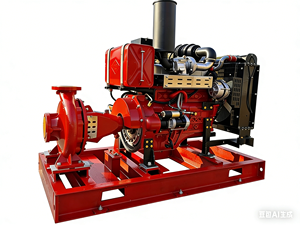 Bomba de agua diésel para minería de 300m³/h, alta presión de 50m, solución integrada de deshidratación - Product Image 2