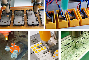 Robots de distribution automatique de silicone intelligents pour bureau / Machine de distribution de colle adhésive en silicone / Distribution automatique - Product Image 6