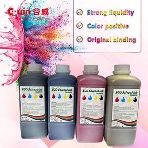 Hot Selling Stable Quality Digital <b>Printing</b> Inkjet Eco Solvent <b>Ink</b> for Advertising Car Sticker <b>Printing</b> - Product Image 1