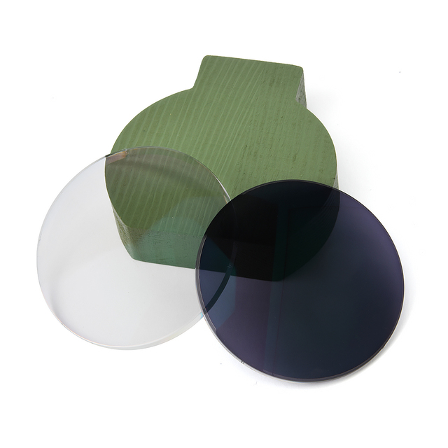 Eyeglasses Lenses SEESEE Custom Factory New Photochromic Glasses Optical Lenses Prescription 1.56 Photo Grey Optical Lens