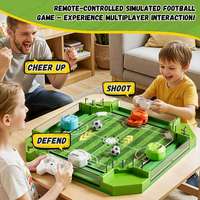 Fútbol de 4 Jugadores Arcade para Mesas de Hogar, Juego con Control Remoto, Juego de Fútbol Eléctrico para Fiestas Familiares
