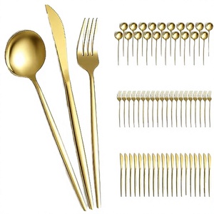 Ensemble de couverts de cuisine Wankai C016 personnalisé de haute qualité, en acier inoxydable 410, résistant au lave-vaisselle, 5 pièces, design moderne et luxueux - Product Image 4
