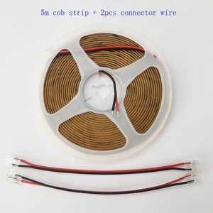 Thêm một xu để mua tôi L t Hình dạng kết nối cho thương mại 12V 24V COB LED Strip ánh sáng dotsless 480LED CRI>90 8mm 11W 5m - Product Image 5