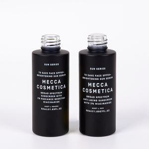 50ml màu đen chai thủy tinh mỹ phẩm Chai nhỏ giọt cho huyết thanh dầu - Product Image 2