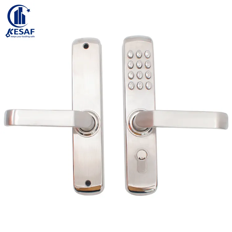 Kunci kode pintu mekanis kunci sandi kombinasi kedap air baja tahan karat kunci Digital untuk gerbang logam
