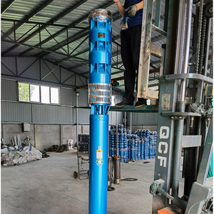ปั๊มจุ่มใต้น้ำ QJ 380V แรงดันสูงแบบแรงเหวี่ยง สำหรับการชลประทานในฟาร์ม โครงสร้างโลหะ - Product Image 4