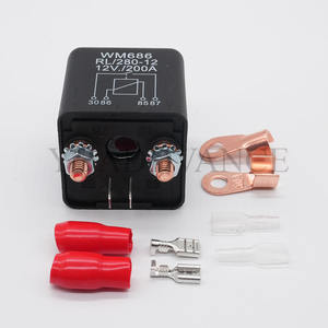 Puissance à courant élevé WM686 4 bornes DC 12V 200A relais <span class=keywords><strong>de</strong></span> Charge divisé pour bateau <span class=keywords><strong>de</strong></span> voiture robuste - Product Image 2