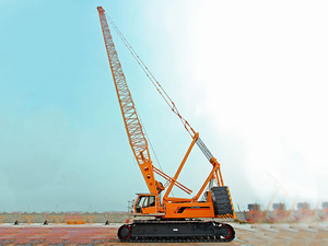 Giá tốt nhất Heavy Duty 650 tấn thủy lực cần cẩu bánh xích xgc650 hiệu suất cao nâng máy móc lõi hộp Số động cơ mang - Product Image 5