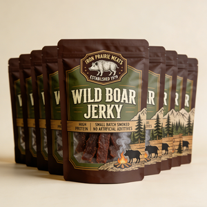 ขายส่งถุงบรรจุภัณฑ์เนื้อเจอร์กี้เกรดอาหาร 500 ชิ้นขึ้นไป ขนาด 100 กรัม/200 กรัม ถุงซิปล็อคพลาสติกสำหรับเนื้อเจอร์กี้แบบหั่นเป็นชิ้น - Product Image 2