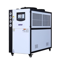 Refroidisseur d'eau à air refroidi sur mesure par le fabricant, 5HP, 10HP, 15HP, 20HP, 25HP, 30HP, pour le traitement du plastique