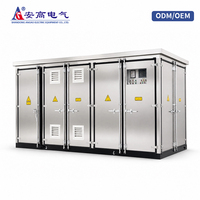 ANGAO YBW – Sous-station compacte de type européen 10-35 kV vers 0,4 kV 50/60 Hz triphasée avec ATS et double alimentation Cuivre/Aluminium