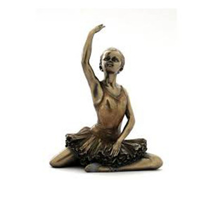 Alta calidad tamaño de la <span class=keywords><strong>vida</strong></span> al aire libre encantador de bronce bailarina estatua - Product Image 5