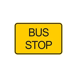 Kişiselleştirilmiş trafik güvenliği yol işareti kurulu otobüs durağı işaretleri karayolu tehlikesi önleme için ağırlık sınırı işareti