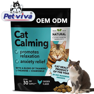 زيت سمك السلمون للجلد والمعطف يمضغ ناعم لتخفيف الحساسية حكة الجلد الصحة القطط المكملات الغذائية مع البيوتين أوميغا <span class=keywords><strong>3</strong></span> الفيتامينات C متعددة الفيتامينات - Product Image 4