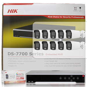 Kit système de caméra de sécurité réseau HIK 4K 4MP 16 canaux 1.5U 16 PoE <span class=keywords><strong>DS</strong></span>-<span class=keywords><strong>7716NI</strong></span>-K4/16P NVR ColorVu Mini Bullet - Product Image 2
