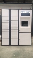 2025 nouvelle armoire de livraison de colis de casier de stockage en métal moderne intelligent avec écran tactile pour le bureau de l'école Super Market