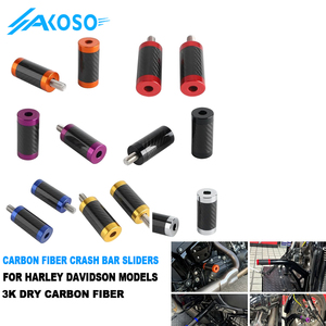 AKOSO Barra Protectora de Motor de Fibra de Carbono 3K Real para <span class=keywords><strong>Harley</strong></span> <span class=keywords><strong>Davidson</strong></span> Touring 2014+ - Product Image 1