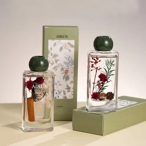 Coffret Cadeau Aikun – Diffuseur de Parfum d'Ambiance Sans Flamme aux Fleurs Séchées et Huiles Essentielles 100% Naturelles, Luxe 100ml, Anti-Moustiques - Product Image 3