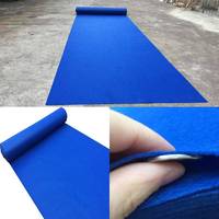 Moquette en feutre non tissé de haute qualité pour salons professionnels en extérieur et en intérieur, rouleau de moquette personnalisable, couleur sur mesure, revêtement de sol pour expositions