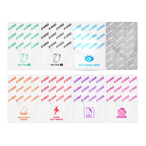 Fournisseur de premier rang Super auto-réparation anti-rayures TPU Hydrogel Film découpé feuilles de protection d'écran pour téléphone portable tous les modèles - Product Image 6