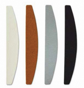 Lima de Uñas Profesional en Forma de Media Luna, Grano 80/80, Logotipo Personalizado, Fabricada en Corea, Pulidor de Uñas para Uso con Gel Acrílico y Cuidado de Uñas Naturales - Product Image 3