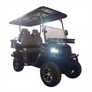 Voiturette de golf électrique 6 places, navette de golf pour complexe hôtelier, à vendre - Product Image 1