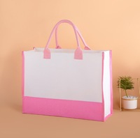 IDEA GIFT Sac fourre-tout classique en toile personnalisé transfrontalier, écologique, durable et réutilisable pour les cadeaux de mariage