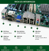 Carte mère industrielle ATX DFI EL620-C LGA775 G41 avec 3 emplacements ISA, double LAN Gigabit, 8 ports COM, compatible XP Win2000, d'occasion