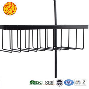 Folding Iron <strong>Hanging</strong> Bathroom <strong>Shower</strong> <strong>Caddy</strong> with Storage Holder - Product Image 6
