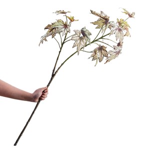 Bouquet de plantes artificielles Meng Jie 100-200cm, feuilles de taro en écailles de dragon, verdure décorative d'intérieur - Product Image 5