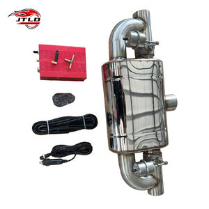 Groothandel 201ss 2.5Inch 2.75Inch 3 Inch Uitlaat Demper Met Enkele Inlaat En Dubbele Uitlaat Ventiel Uitsparing Afstandsbediening - Product Image 5