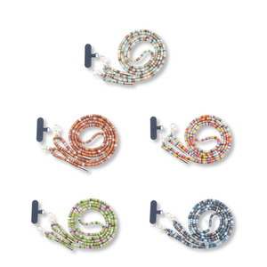 Hot Bán Bohemian Phong Cách Có Thể Điều Chỉnh <span class=keywords><strong>Polyester</strong></span> Dây Buộc Điện Thoại Vòng Dây Đeo Điện Thoại Chuỗi Phụ Kiện Chống Mất Dây Đeo Điện Thoại - Product Image 2