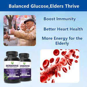 Hot Selling Berberine Hcl Capsules with Green Tea Extract <b>Coenzyme</b> <b>Q10</b> for Support Immune and Heart Health Berberine Pills - Product Image 4