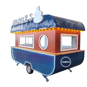 Remolque de comida multifuncional personalizado, carrito de perro caliente, camión de comida Solar portátil, OEM, para Europa, envío único - Product Image 4