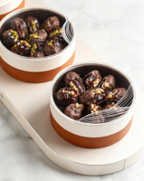 Plateau ovale en cuir, boîtes à dattes et biscuits pour le Ramadan, emballage de luxe personnalisé pour mariage, noix, pâtisseries, chocolats, bonbons, avec fenêtre