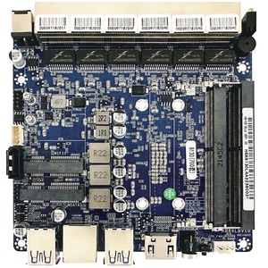 Intel 8th-Placa base industrial <span class=keywords><strong>DDR4</strong></span> Nano ITx Dual, tarjeta gráfica integrada, interfaz de disco duro SATA de 64GB de RAM, nuevo producto - Product Image 1
