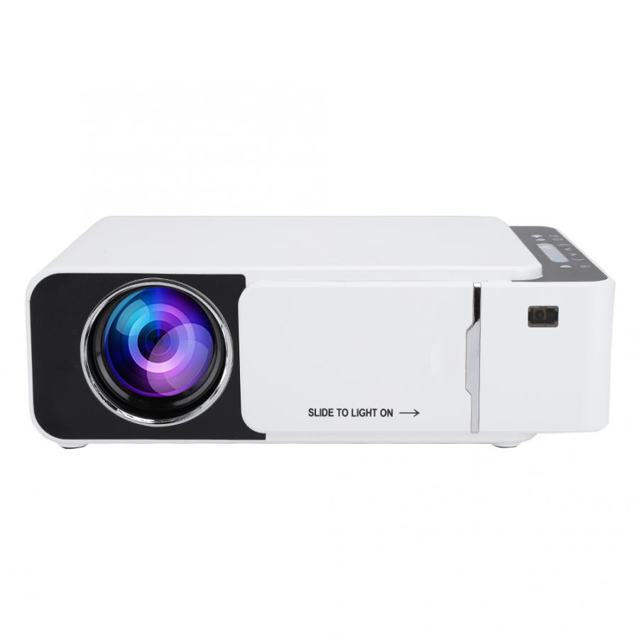 T5 HD 1080P Portable Mini Projector for Home Cinema - Smart LED