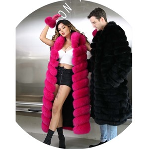 Gilet in Vera Pelliccia di Volpe USA Caldo Invernale, Cappotto Lungo in Vera Pelliccia per Uomo e Donna - Product Image 3