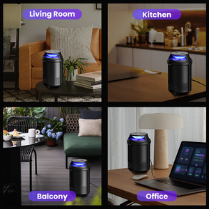 पोर्टेबल इनडोर यूएसबी मच्छर किलर लैंप कस्टम चूस-इन प्रकार रसोई कीट रेपिलेंट विद्युत स्रोत के लिए बग जपर के साथ - Product Image 4