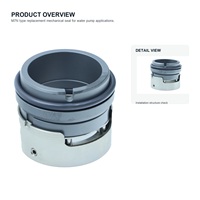 Joint mécanique de remplacement M7N pour joint de pompe à eau Burgmann M7N