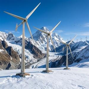 Generador Eólico Dingyue de 100kW, Eje Horizontal, Diámetro del Rotor de 19m, Altura de 30m, Venta al Por Mayor - Product Image 1