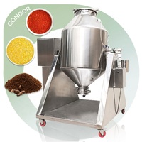 Mélangeur à tambour en acier inoxydable 304 assaisonnement additif alimentaire industriel mélange poudre ou plutôt