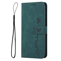 Étui portefeuille en cuir PU rétro mat en forme de cœur pour Itel A50 A50C P65 4G A80 4G RS4 P55 Plus 5G A70 S23 A60 avec fente pour cartes, coque de téléphone à clapet