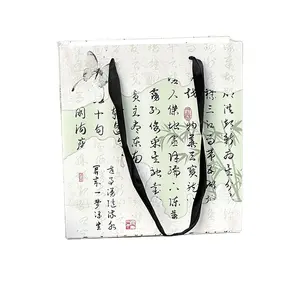 Stampa Logo Wenzhou più raffinato artigianato, in stile cinese: sacchetti di carta personalizzabili per imballaggi memorabili/