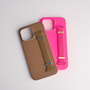 เคสโทรศัพท์ซิลิโคนเหลวสีล้วนพร้อมสายรัดข้อมือสำหรับ <span class=keywords><strong>iPhone</strong></span> 15 16 17 <span class=keywords><strong>PRO</strong></span> MAX 2025เทรนด์ใหม่ - Product Image 2